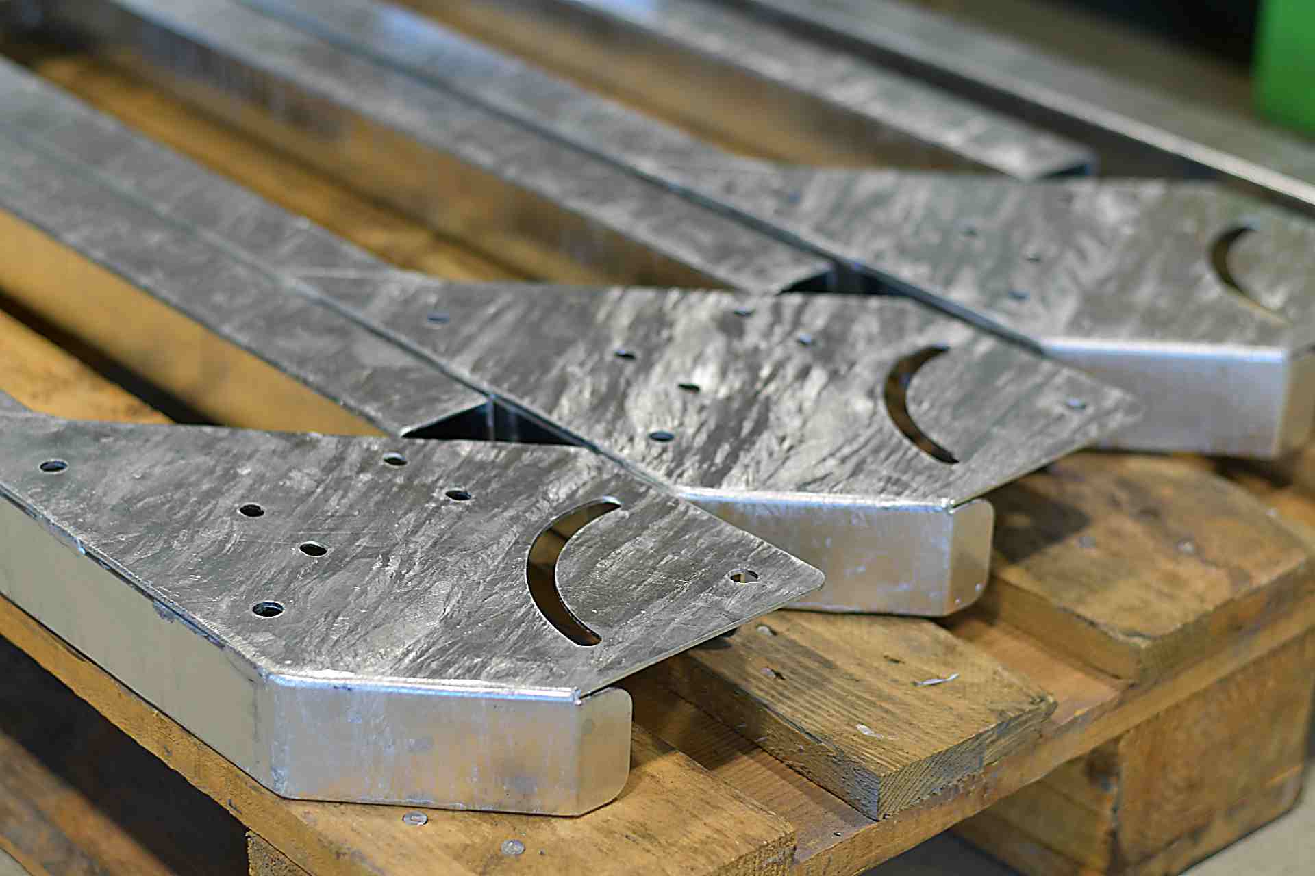 Galvanized parts