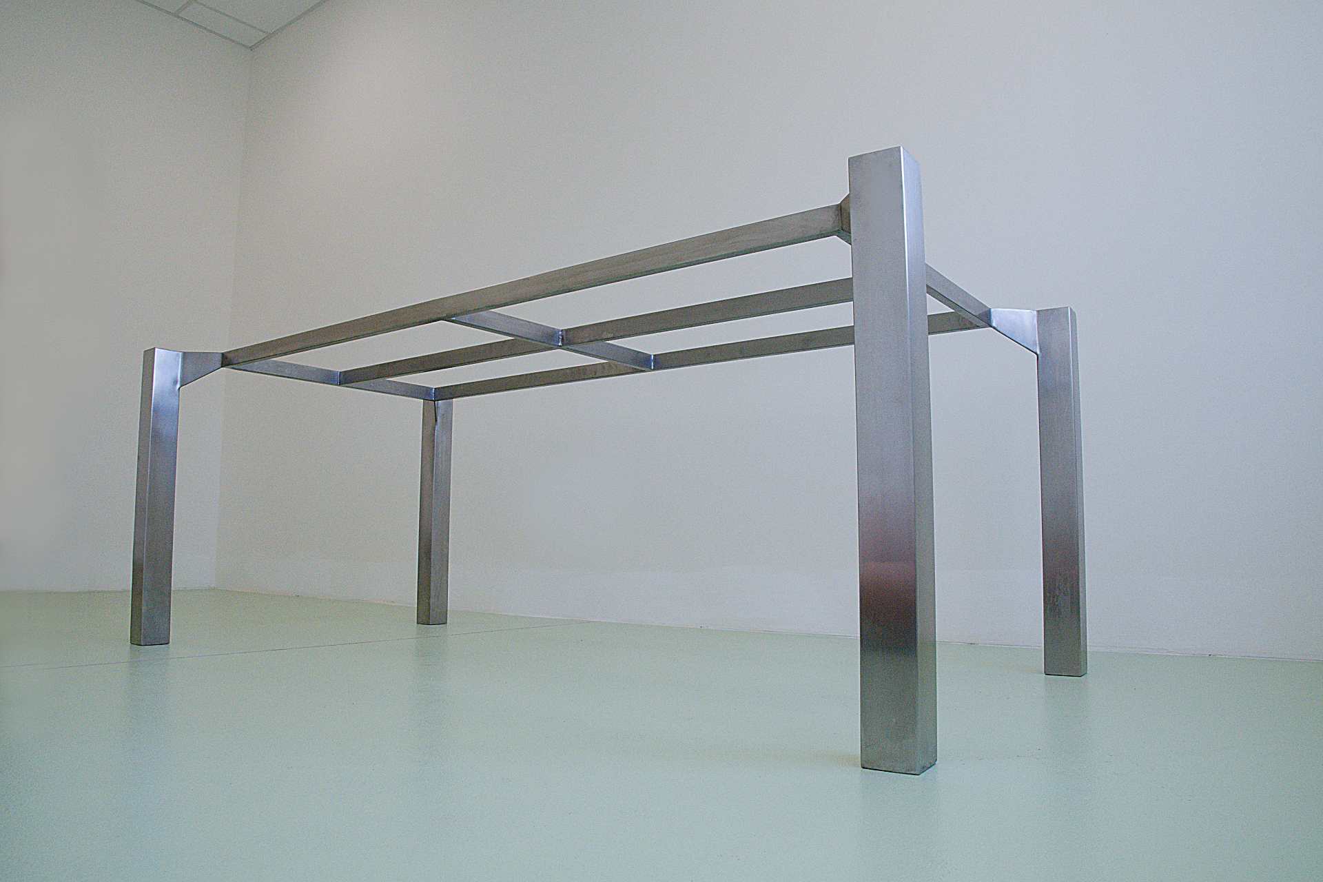 Stainless steel table - custom production
