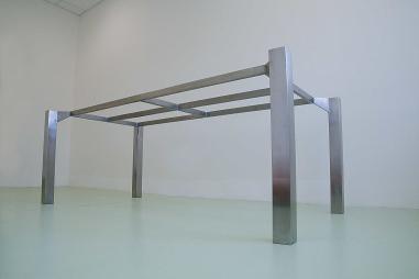 Stainless steel table - custom production